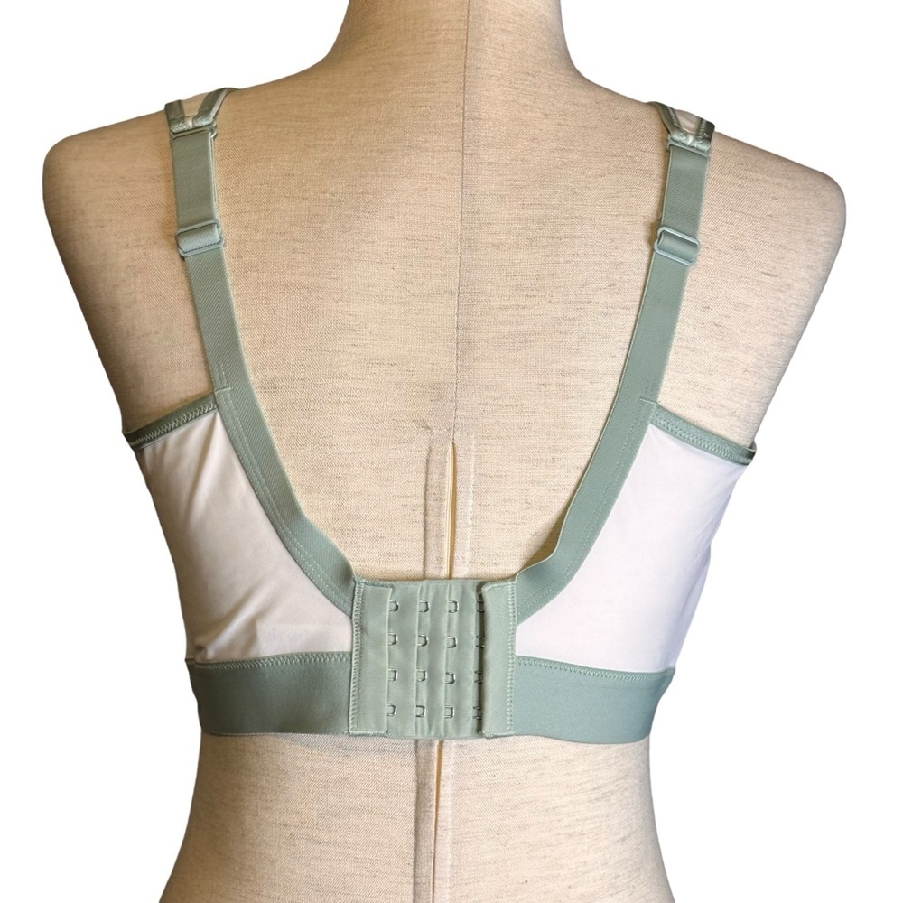 Syrokan Comfort Sports Bra Wireless Thin Cup Medium Support NWT 38DD A291 - Picture 5 of 15